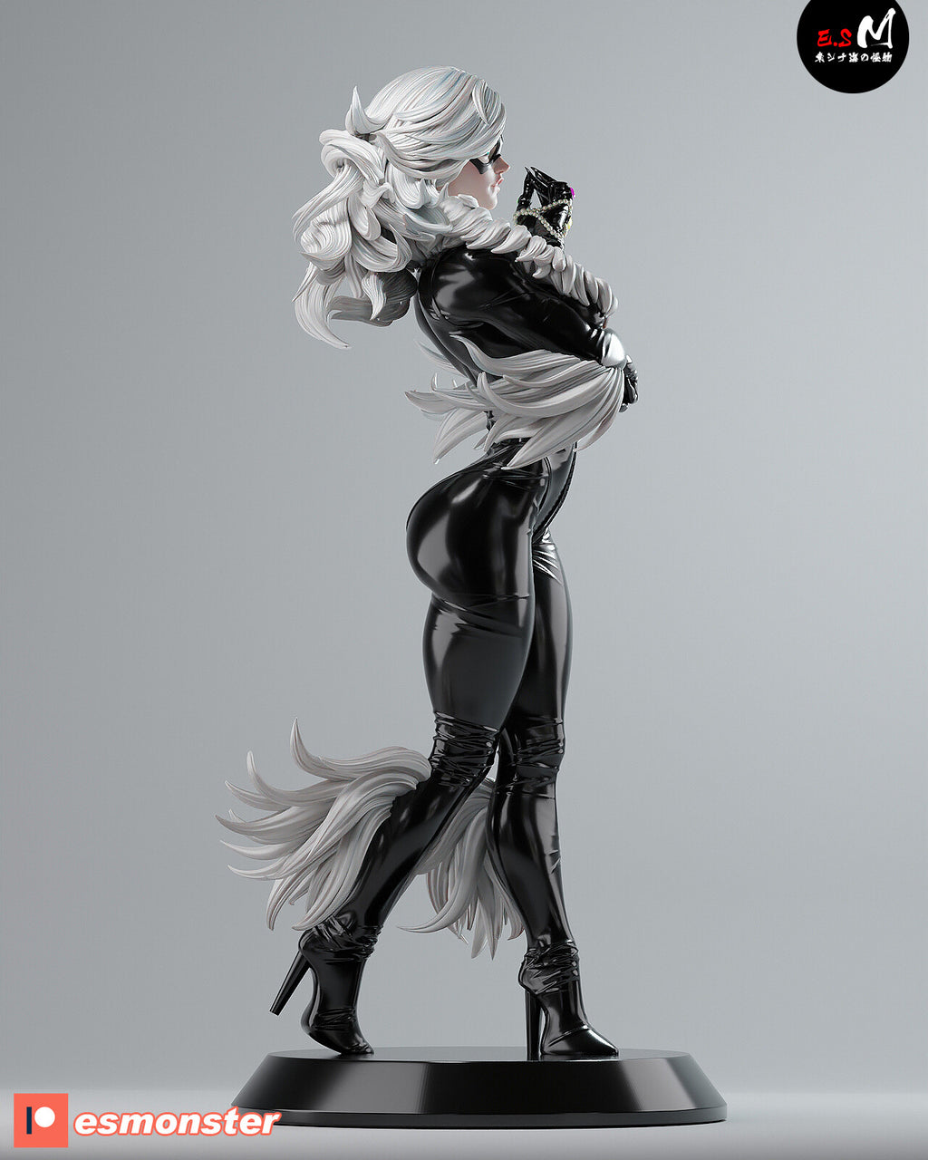 Velvet Cat Statue