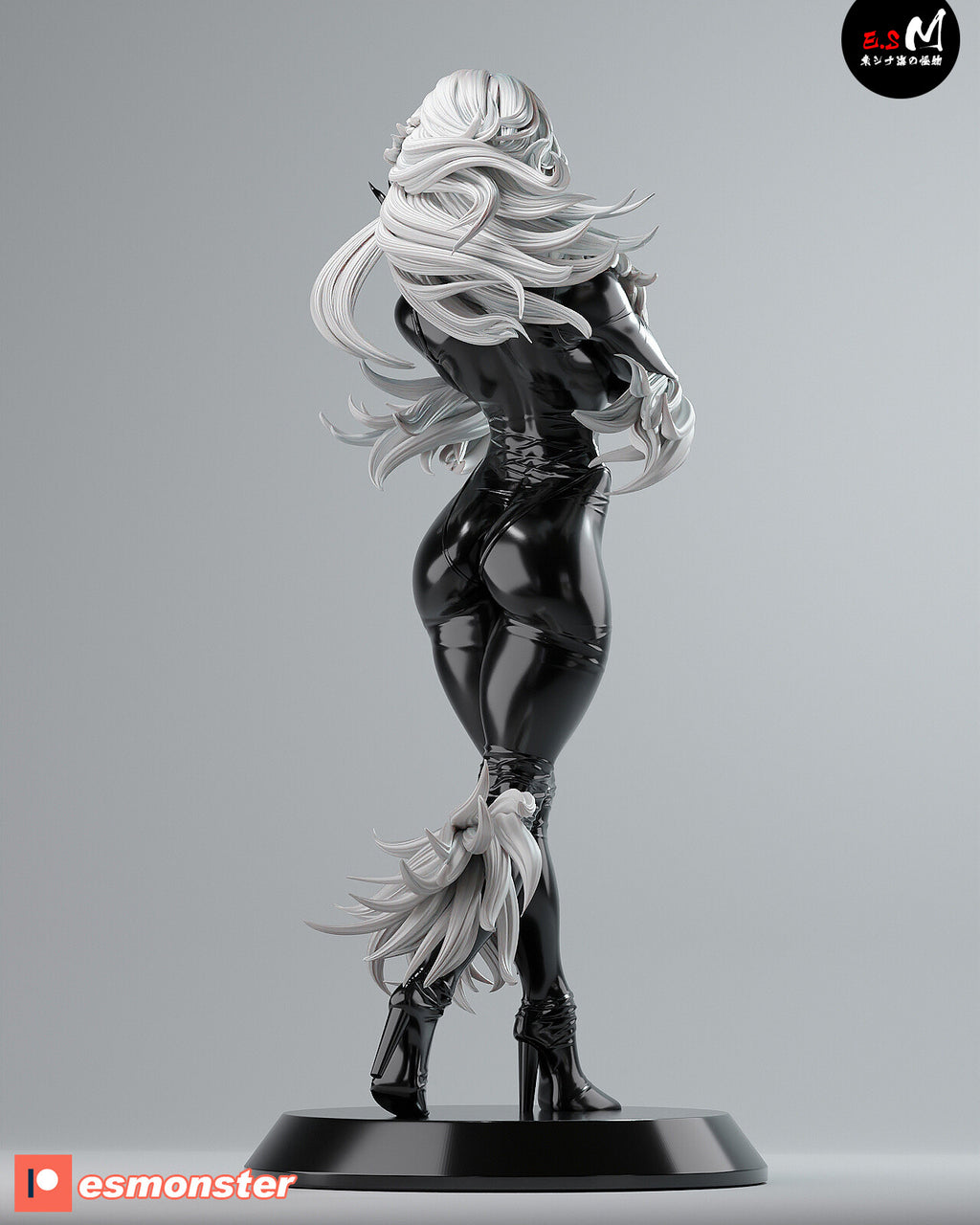 Velvet Cat Statue