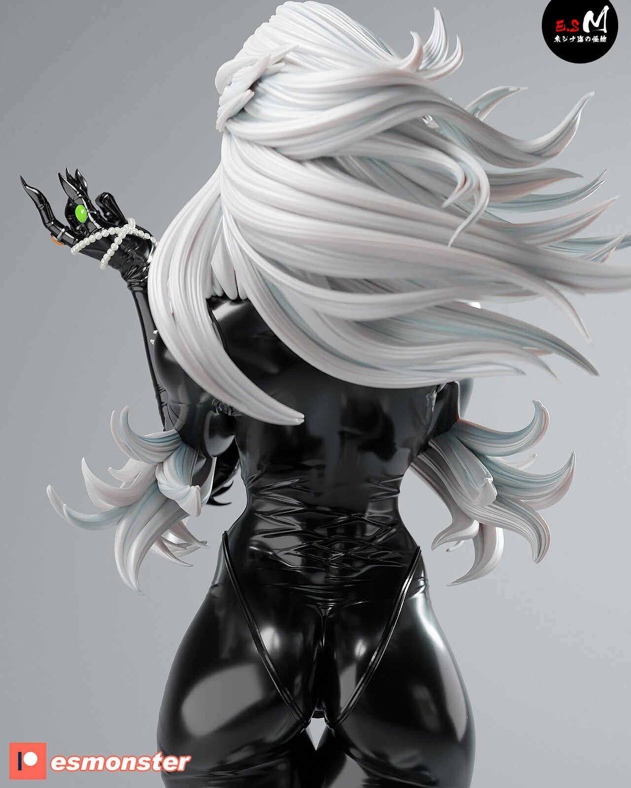 Velvet Cat Statue