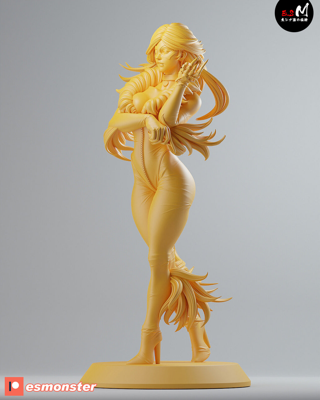Velvet Cat Statue