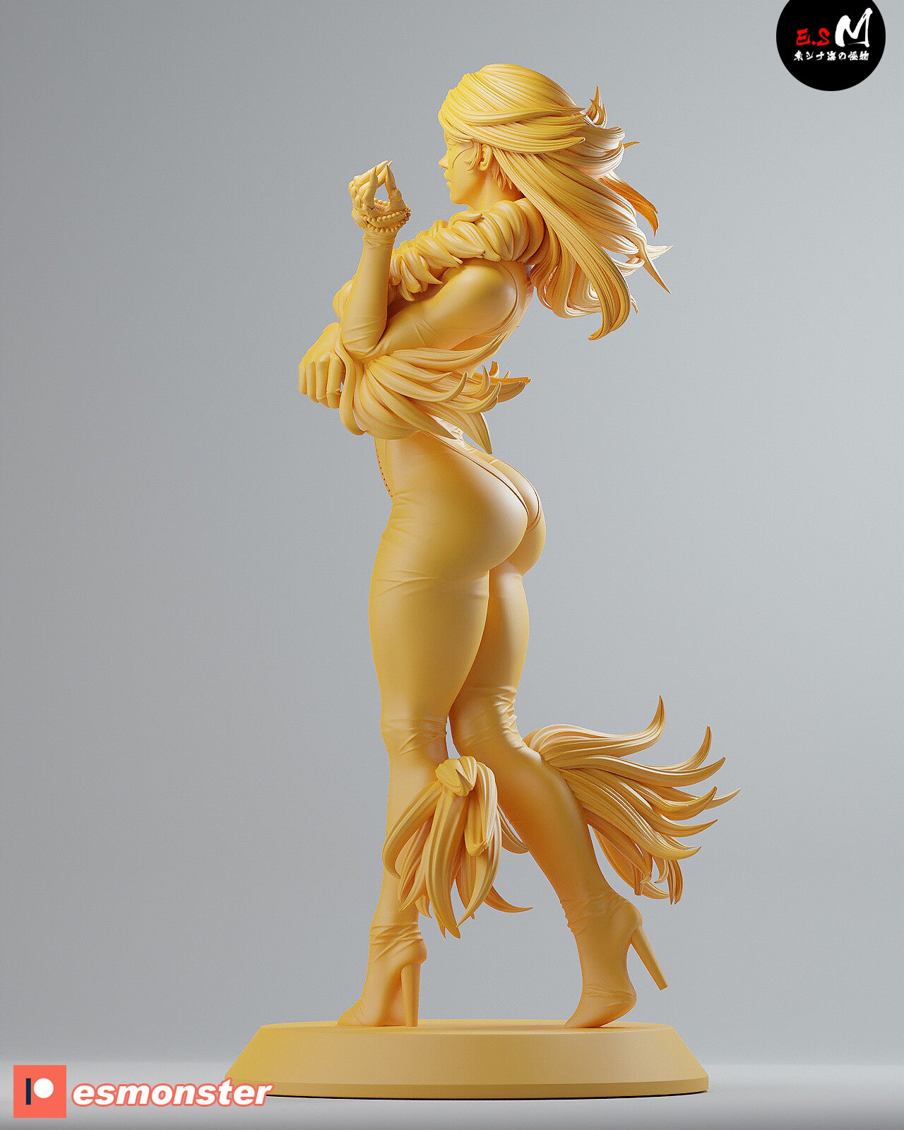 Velvet Cat Statue