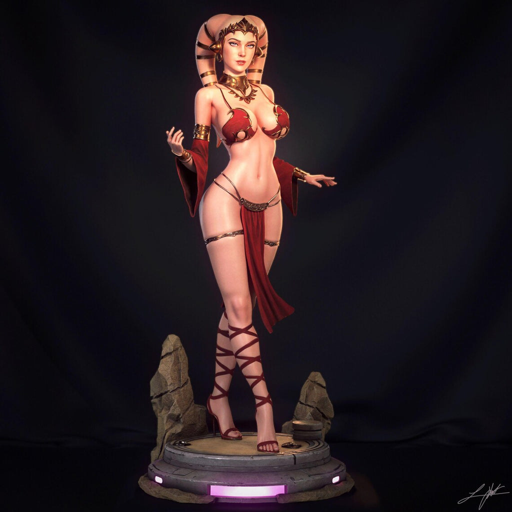 Space Hostess Statue