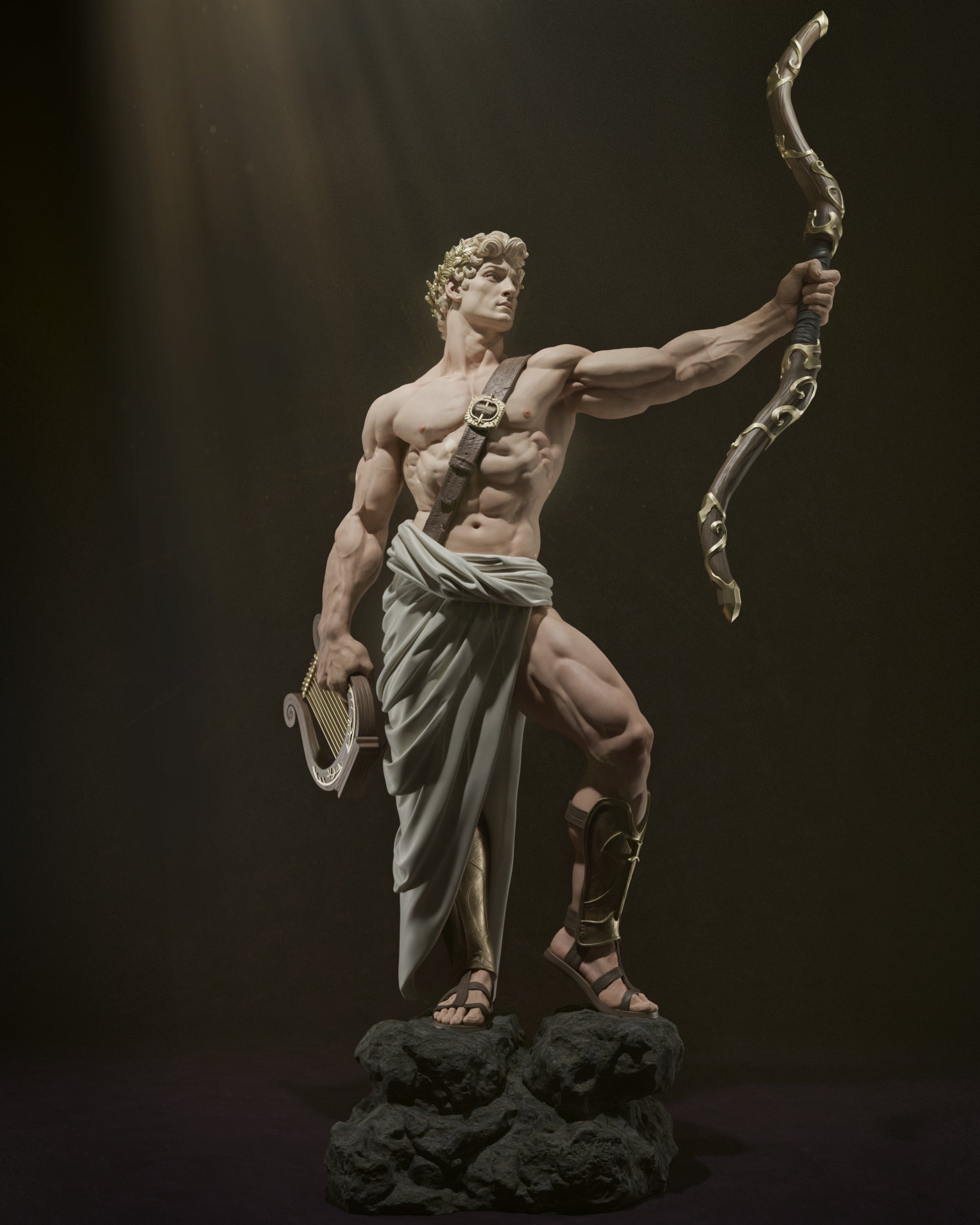 Apollo God Statue