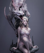 Dragon Queen Fantasy Statue