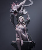 Dragon Queen Fantasy Statue