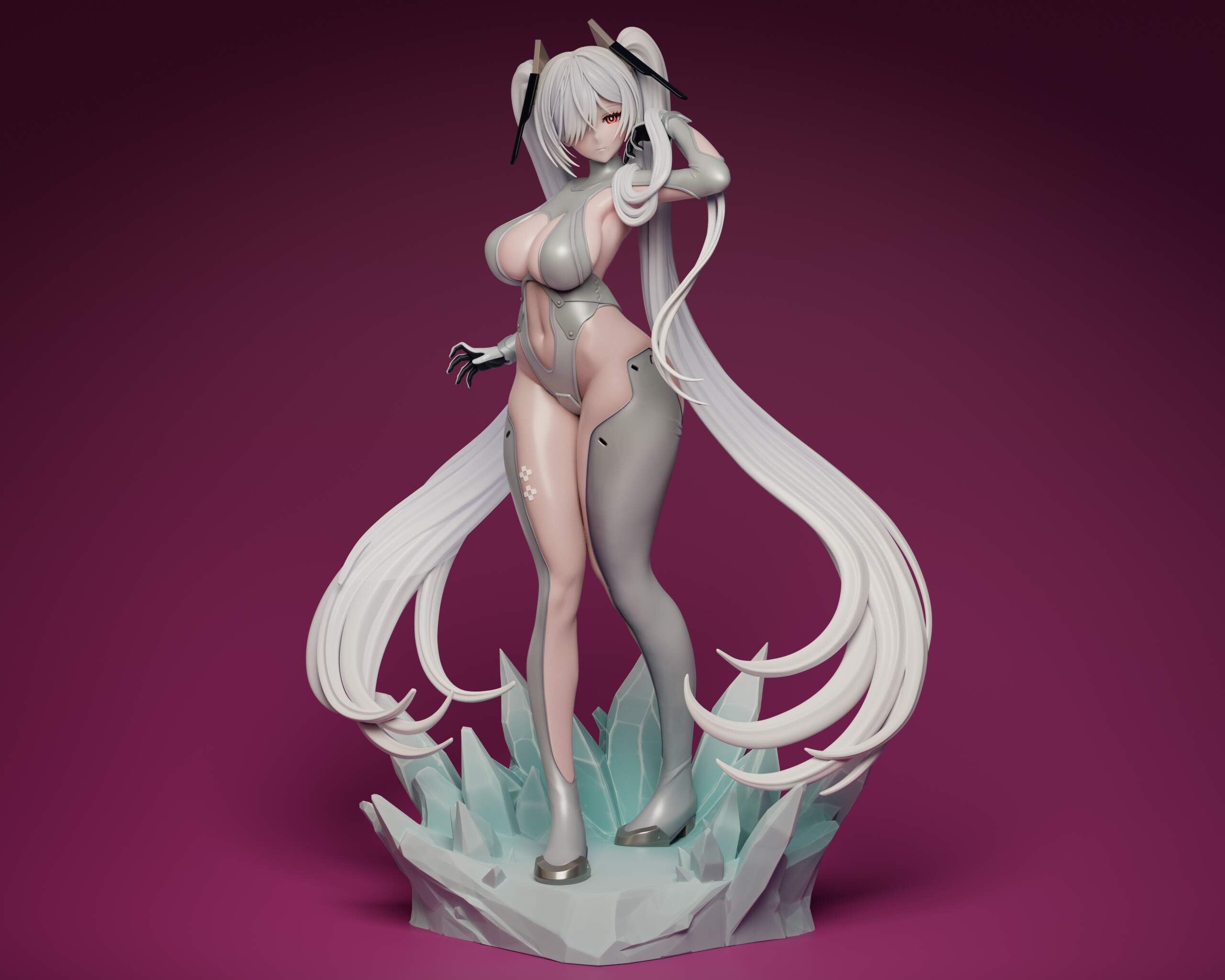 Crystal Ascendant Statue