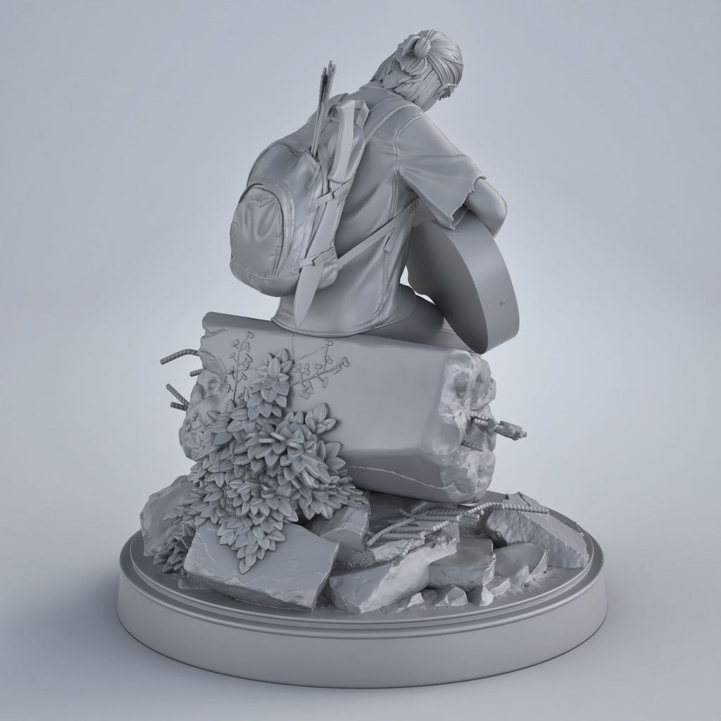 Young Apocalypse Survivor Statue