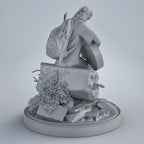 Young Apocalypse Survivor Statue