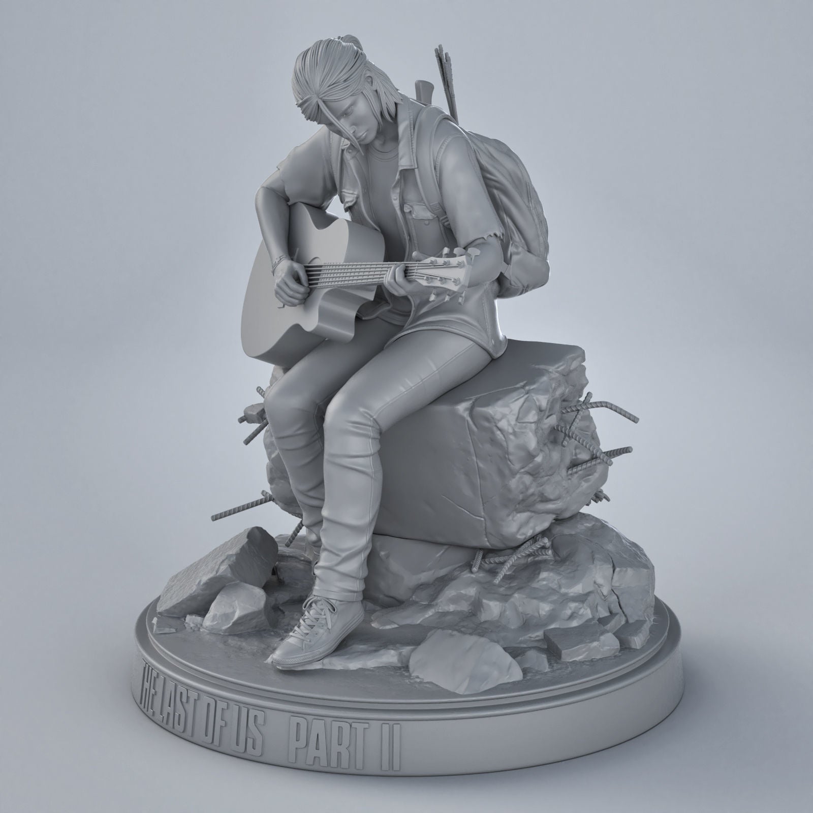 Young Apocalypse Survivor Statue