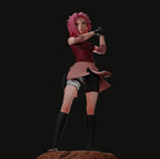 Blossom Fighter Statue