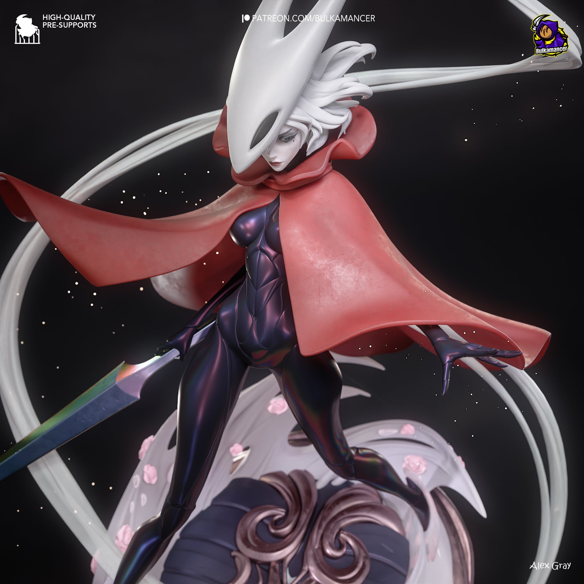 Hornet Silksong Statue