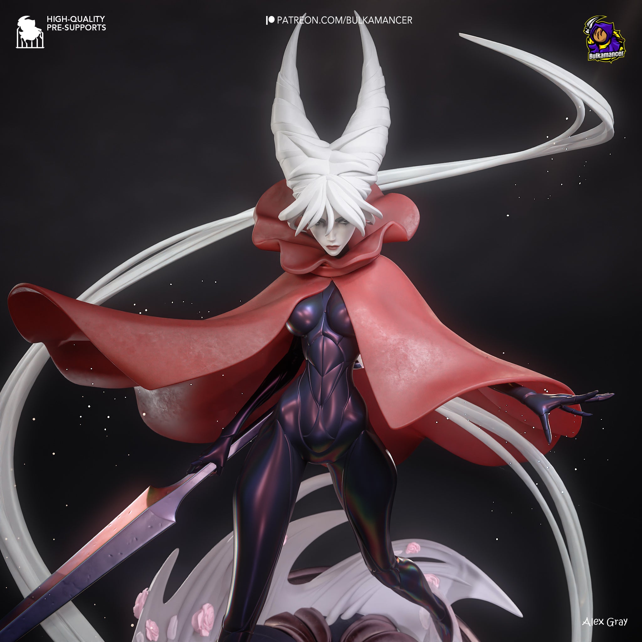 Hornet Silksong Statue