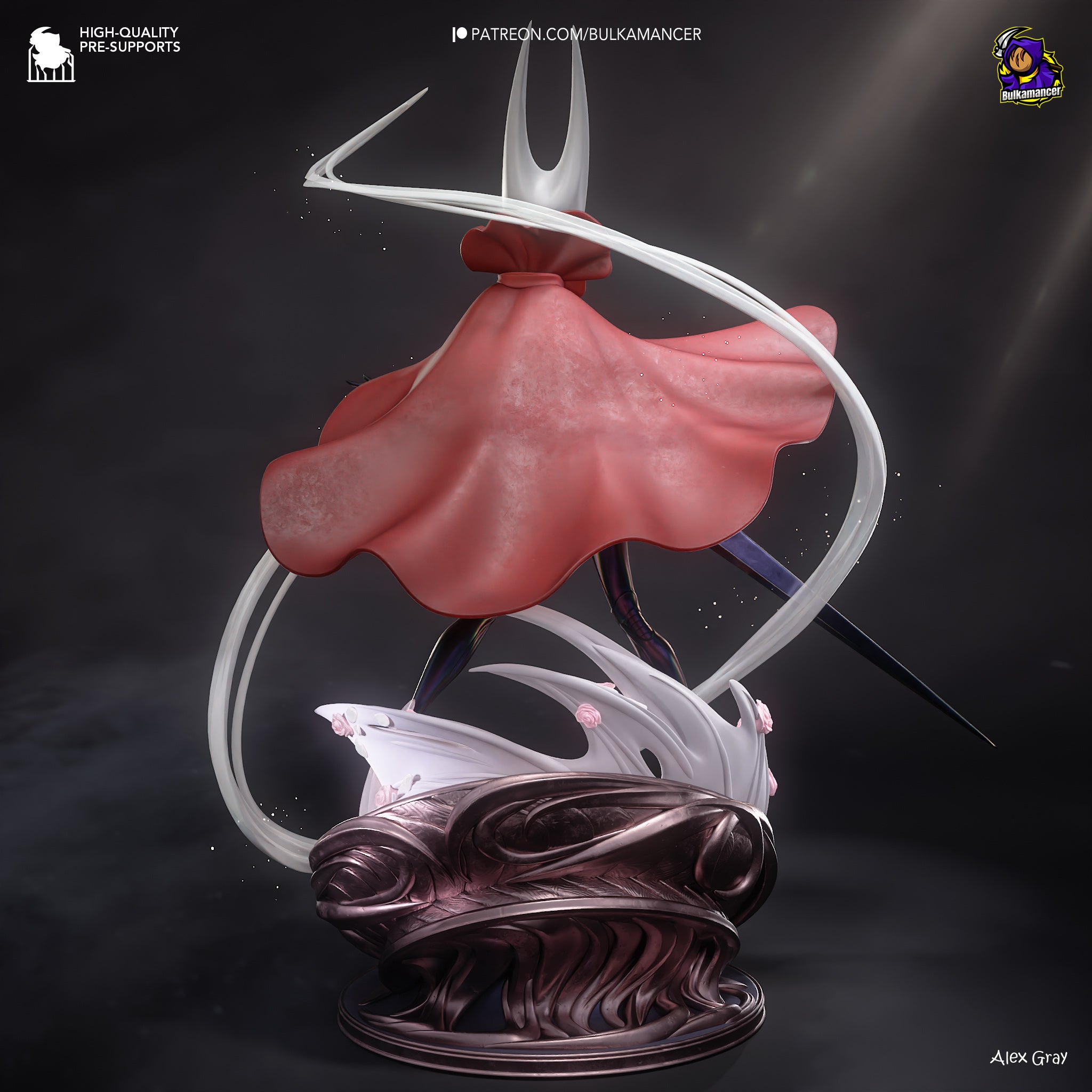 Hornet Silksong Statue