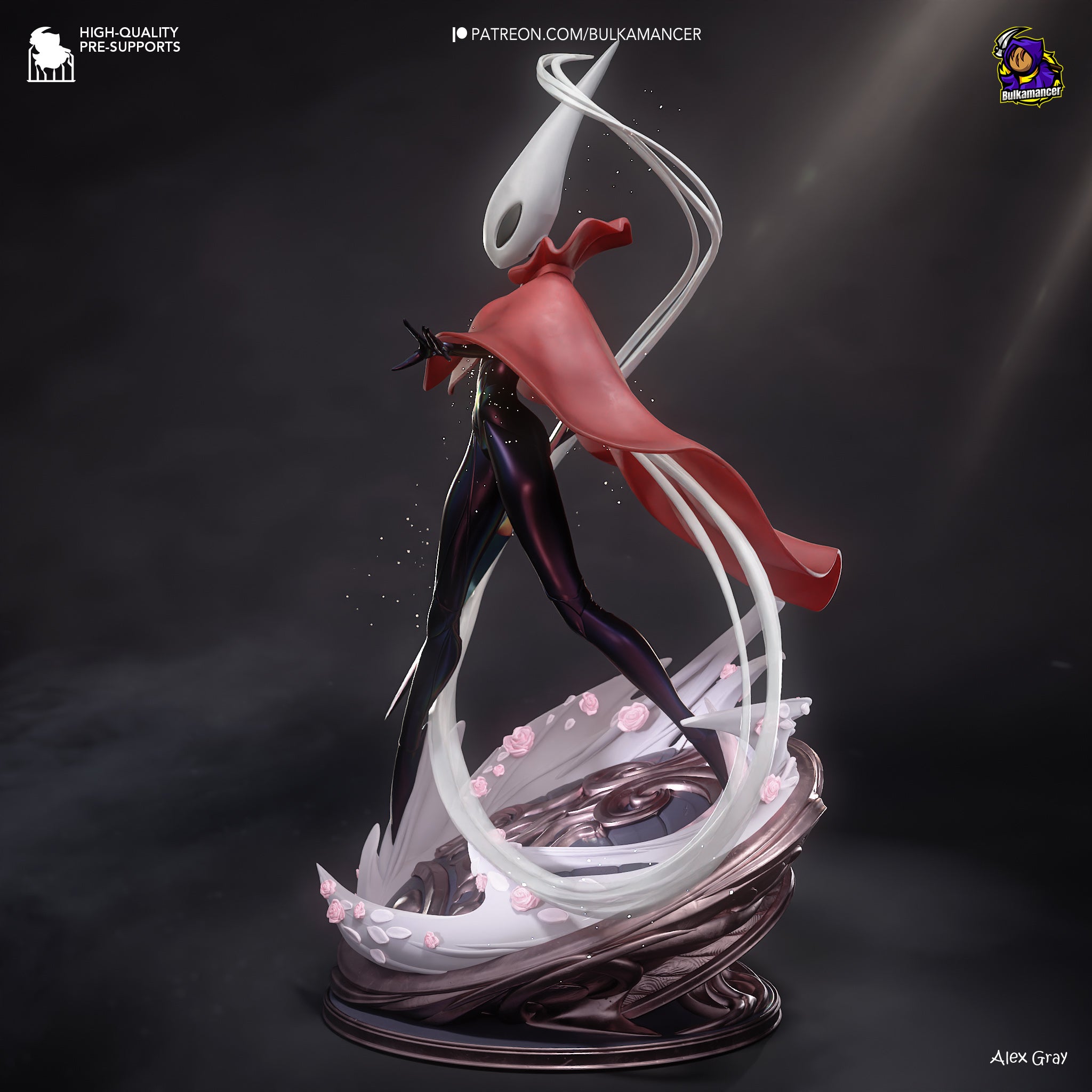 Hornet Silksong Statue