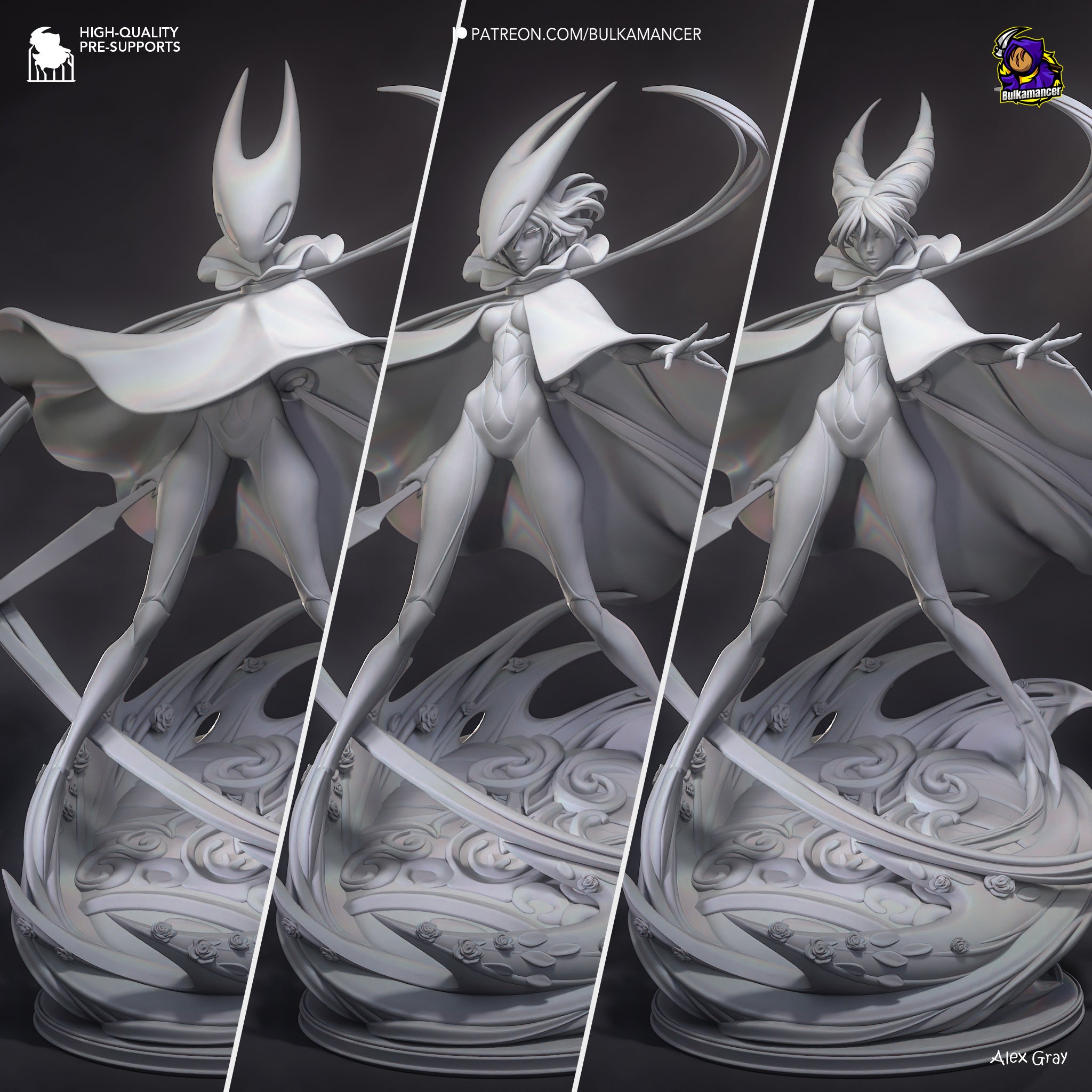 Hornet Silksong Statue