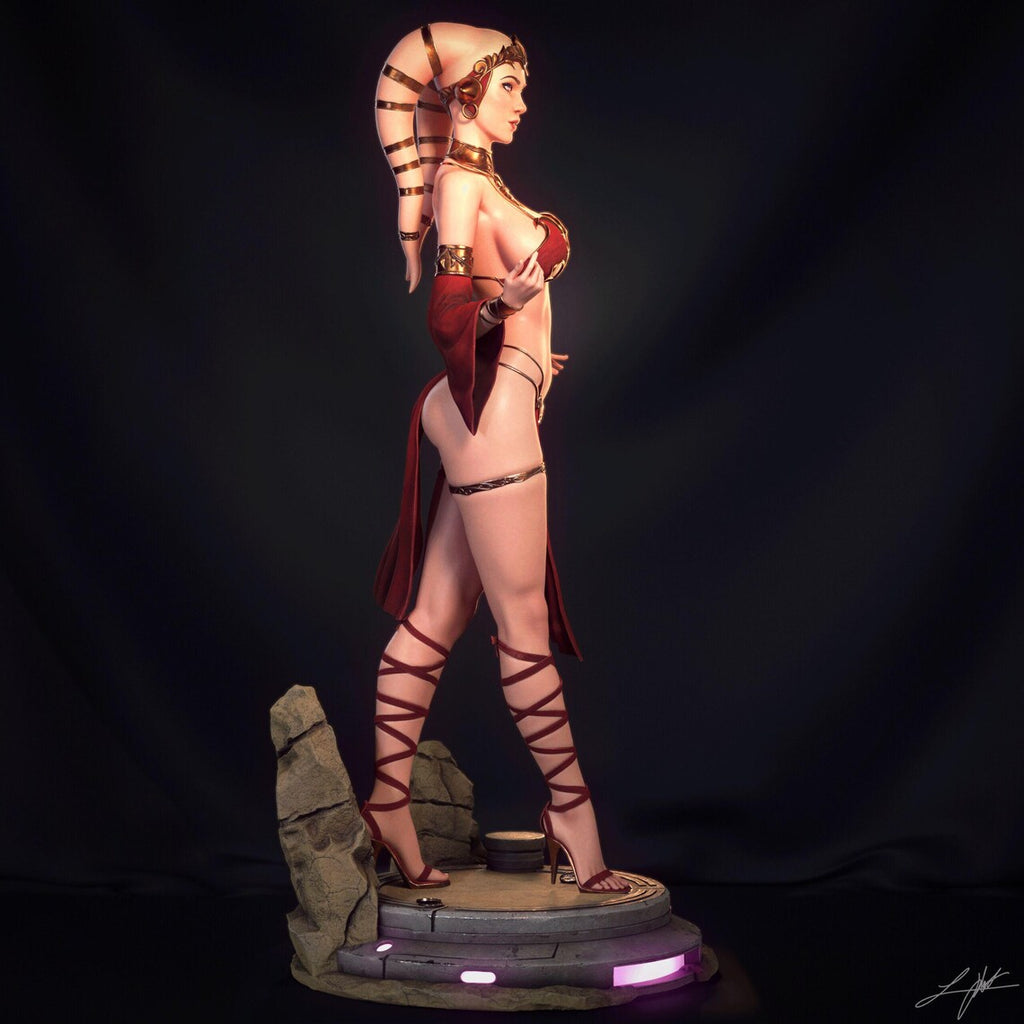 Space Hostess Statue