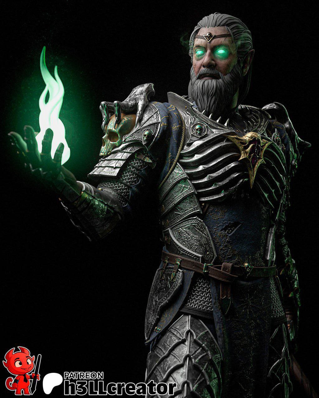 Immortal Oathbreaker General Statue