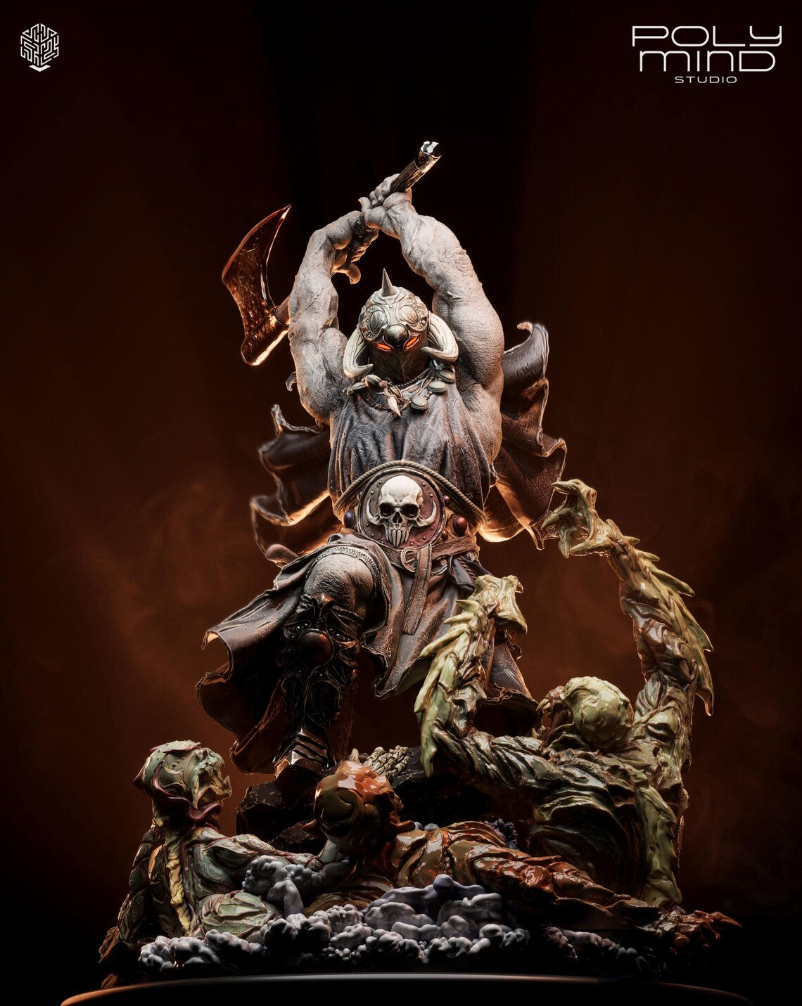 Death Dealer Statue