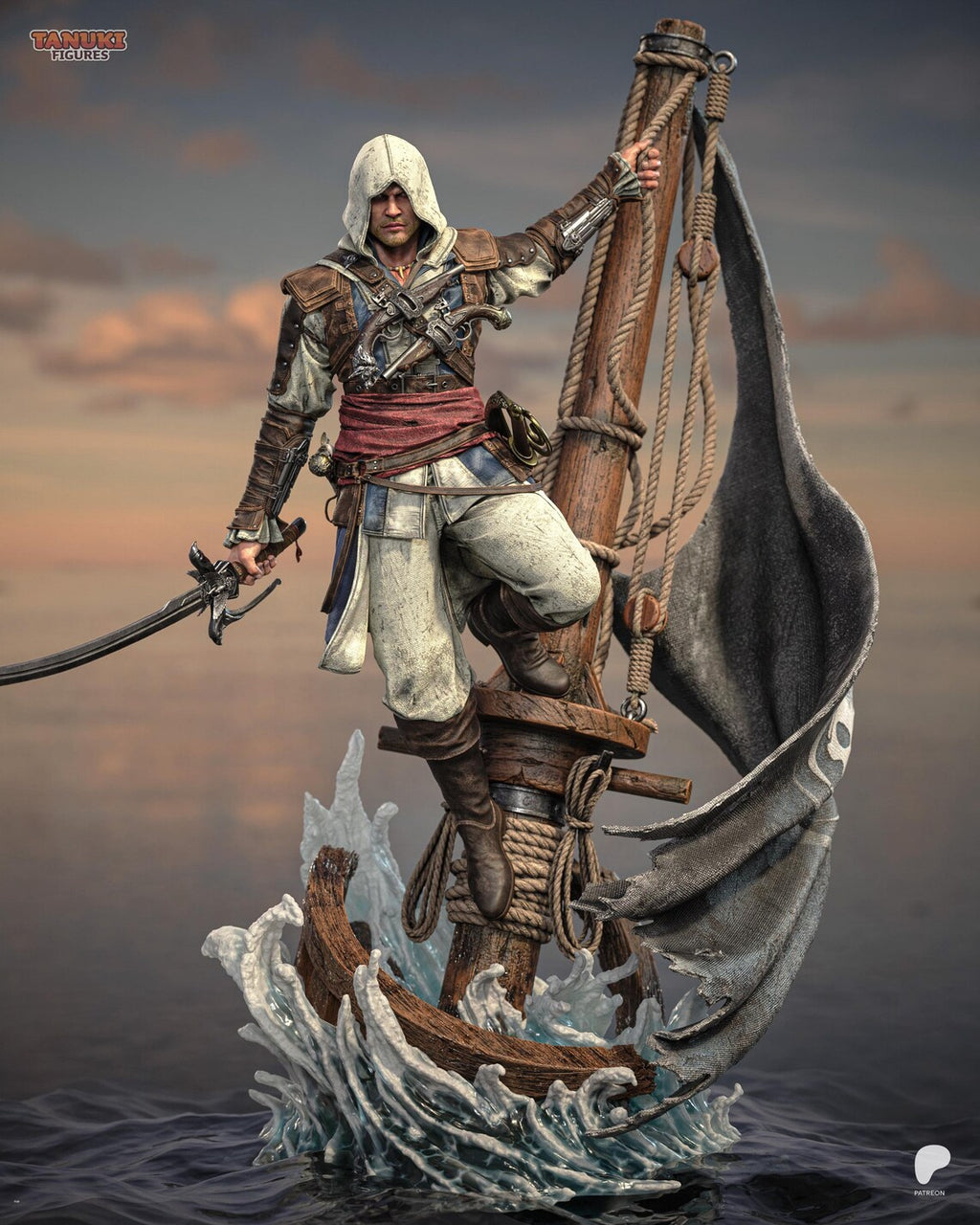 Edward Kenway Statue