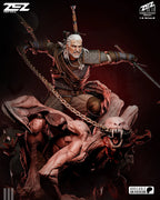 The White Wolf Hunt Diorama