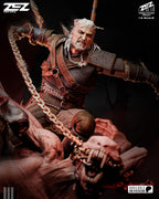 The White Wolf Hunt Diorama