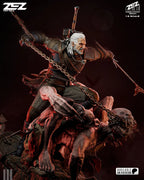 The White Wolf Hunt Diorama