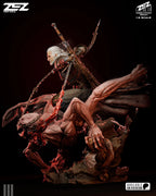 The White Wolf Hunt Diorama