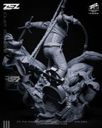 The White Wolf Hunt Diorama