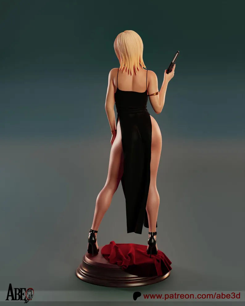 Aya Brea Statue