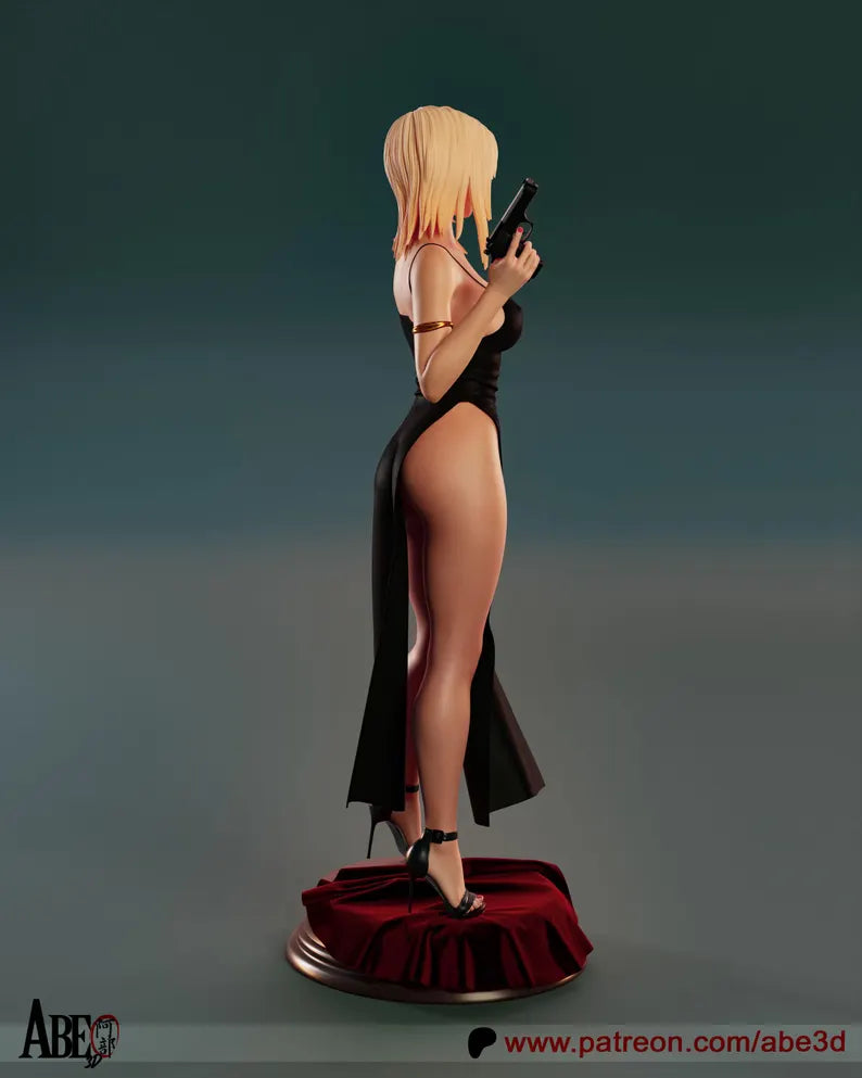 Aya Brea Statue