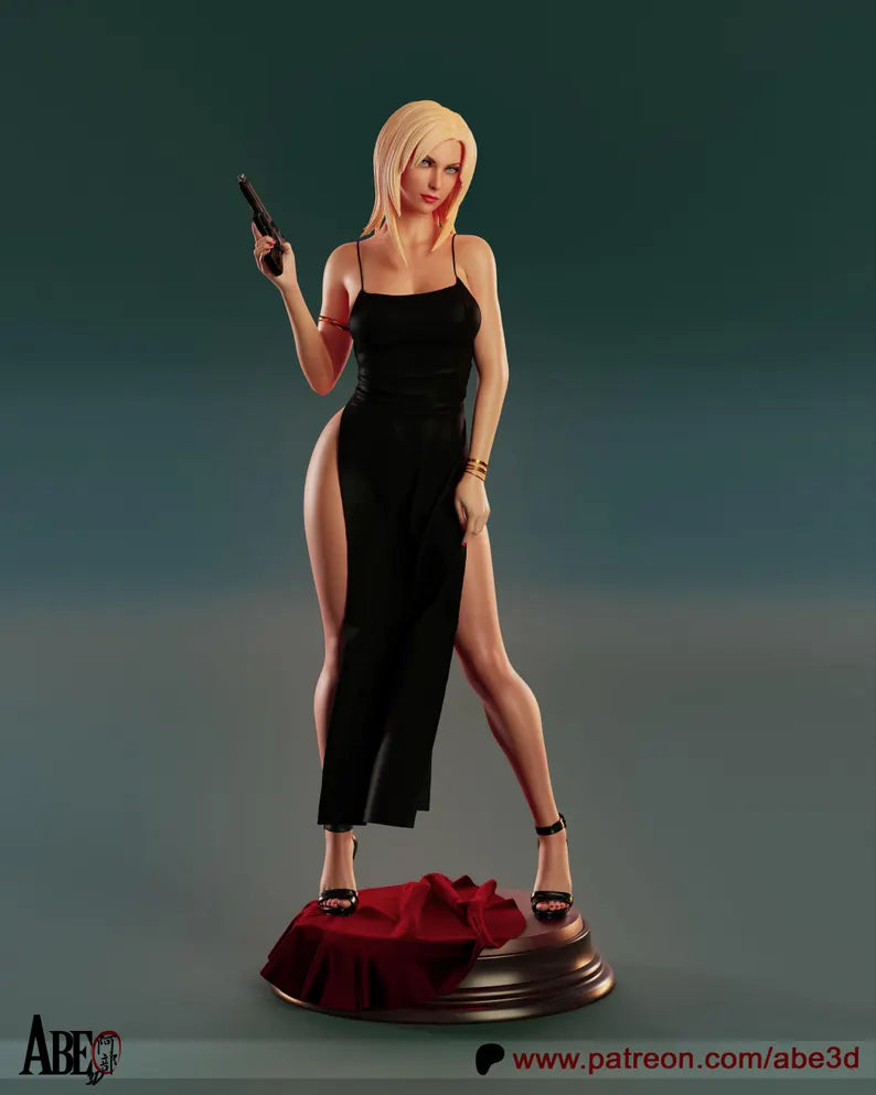 Aya Brea Statue