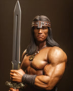 Savage Barbarian Statue