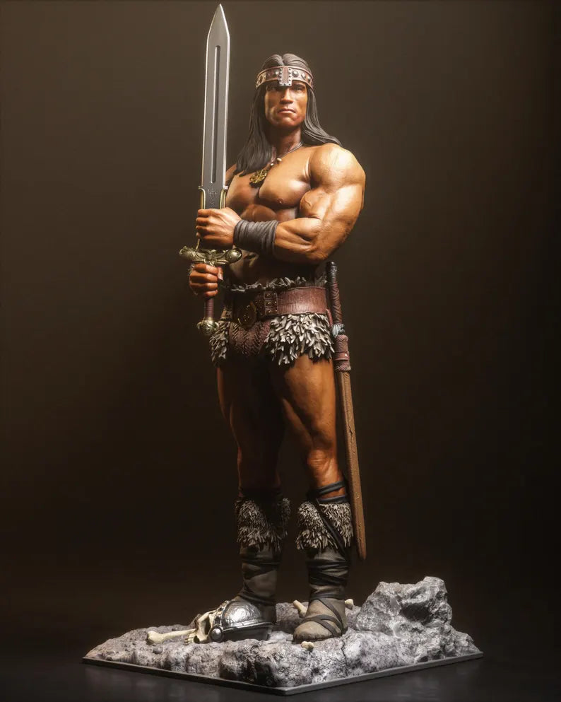 Savage Barbarian Statue