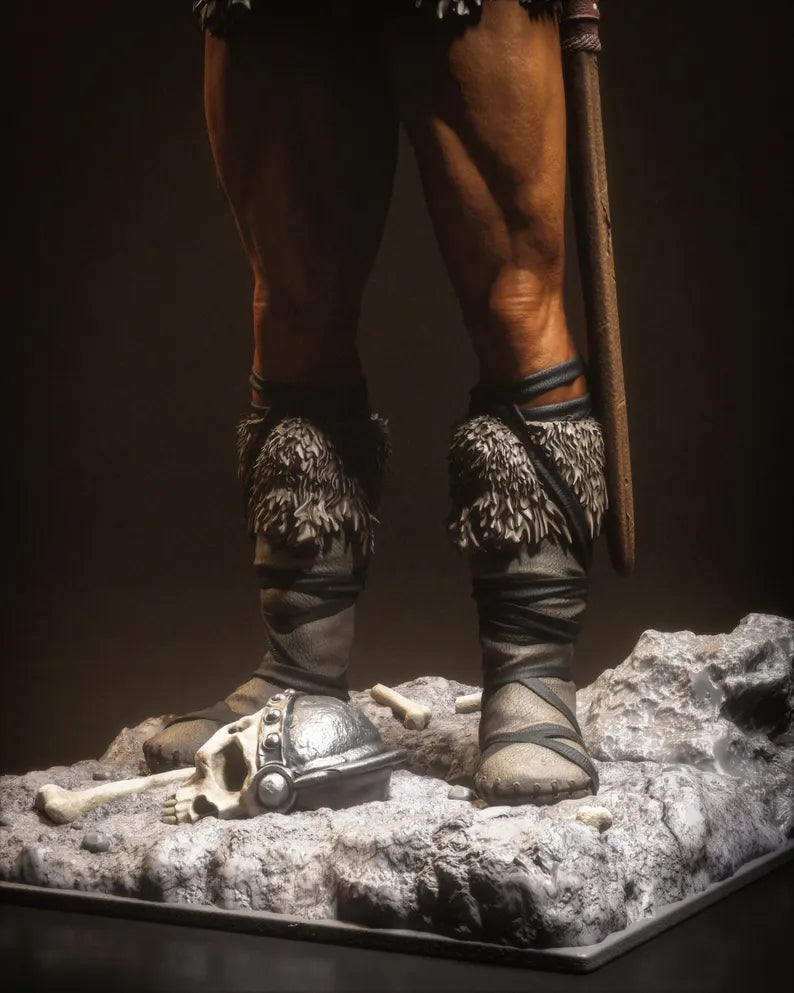 Savage Barbarian Statue