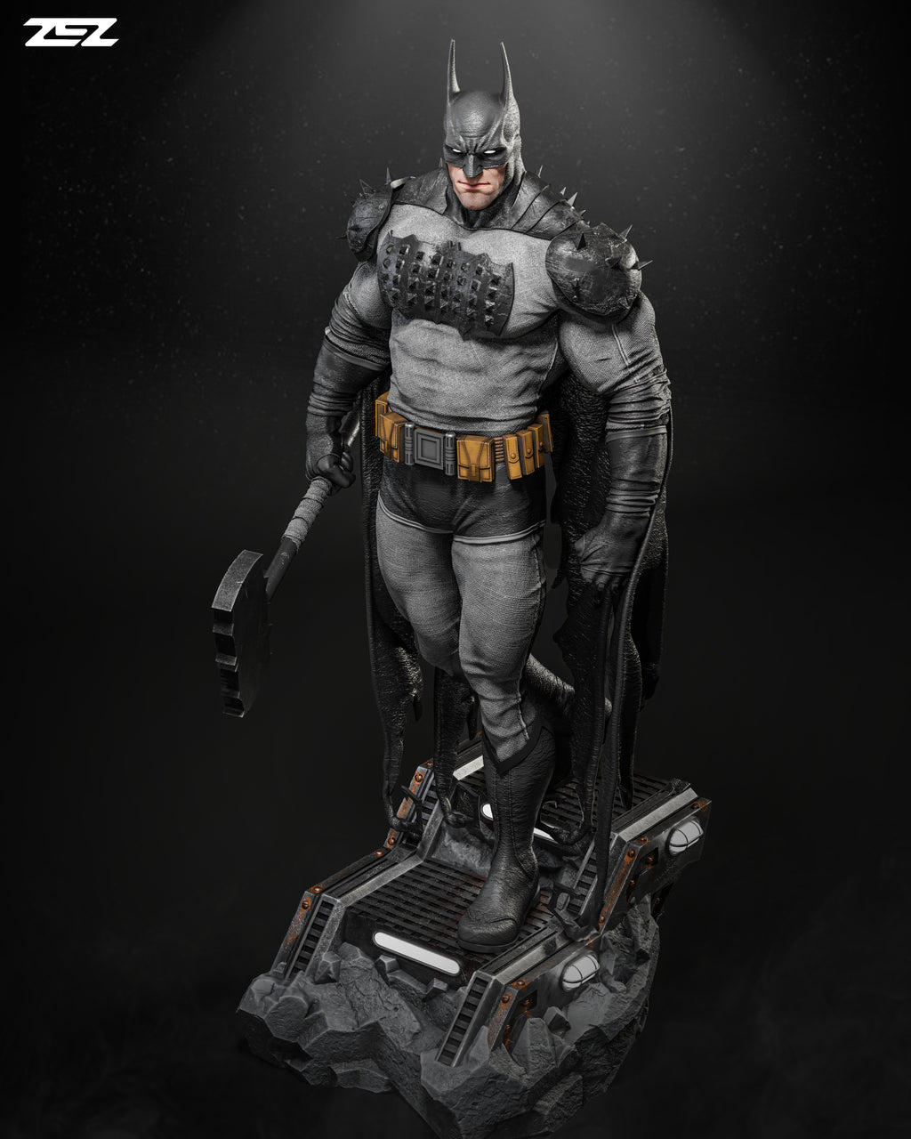 Axe of Gotham Statue