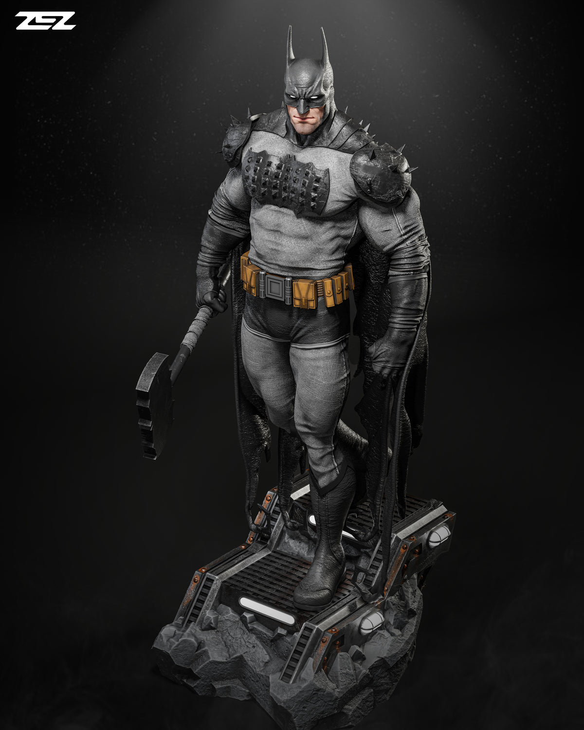 Axe of Gotham Statue
