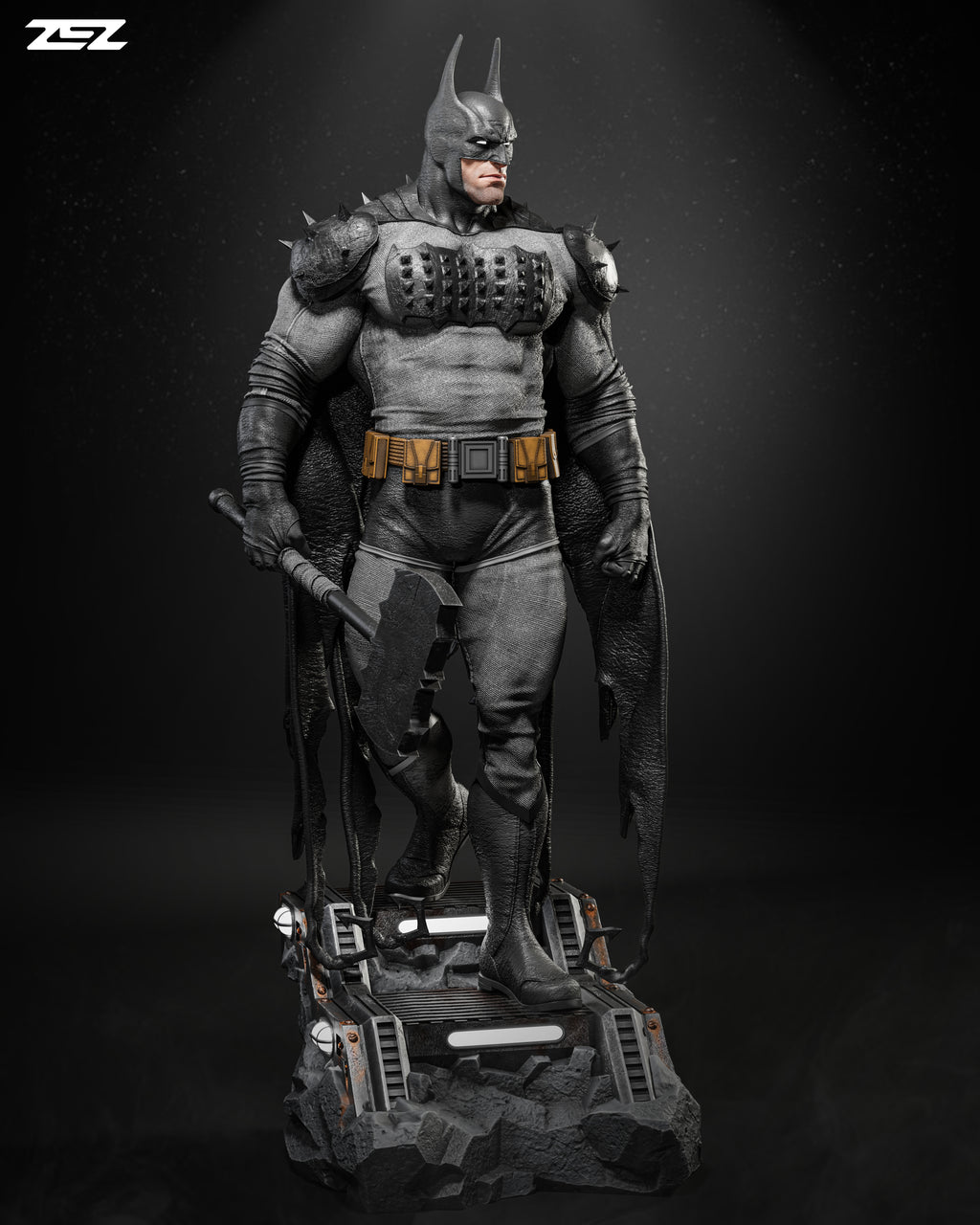 Axe of Gotham Statue