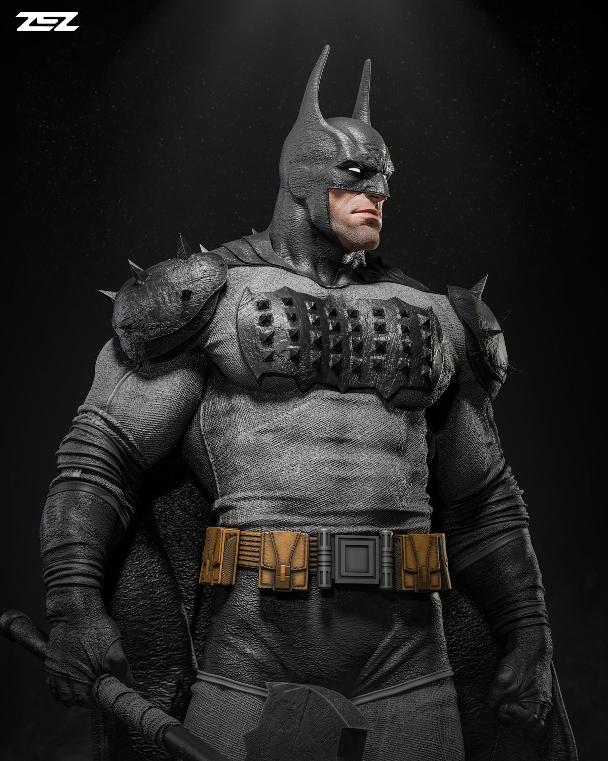 Axe of Gotham Statue