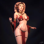 Space Hostess Statue
