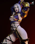 The Violet Duelist Statue