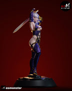 The Violet Duelist Statue