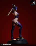 The Violet Duelist Statue