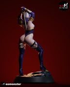 The Violet Duelist Statue
