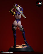The Violet Duelist Statue