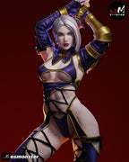The Violet Duelist Statue