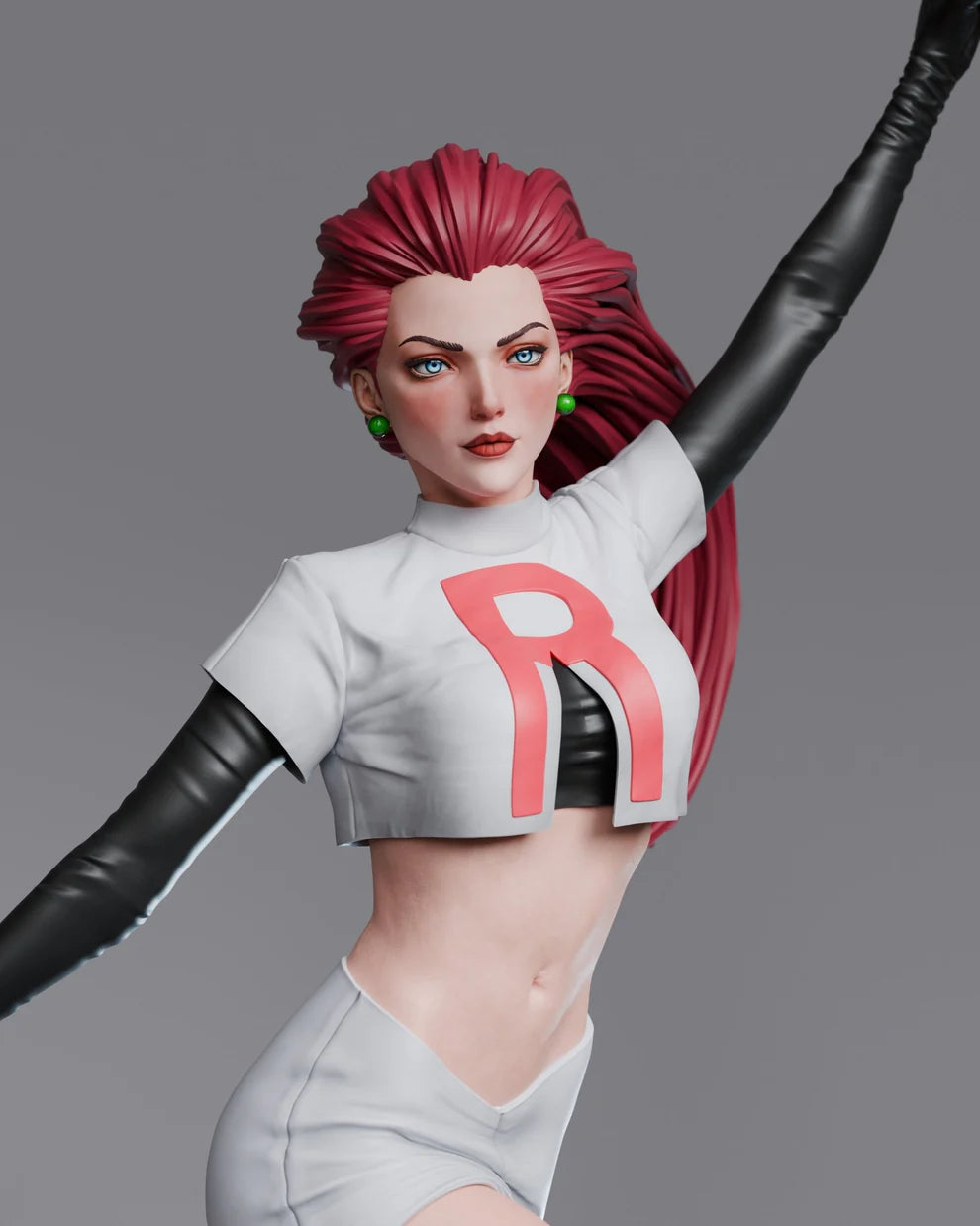 Rocket Girl Statue