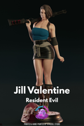 Jill Valentine Statue