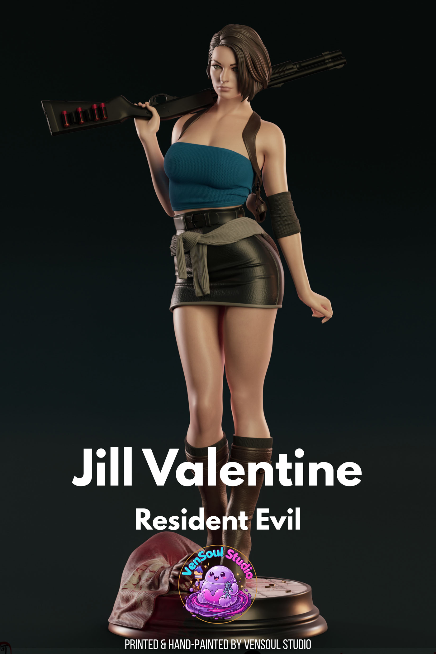 Jill Valentine Statue