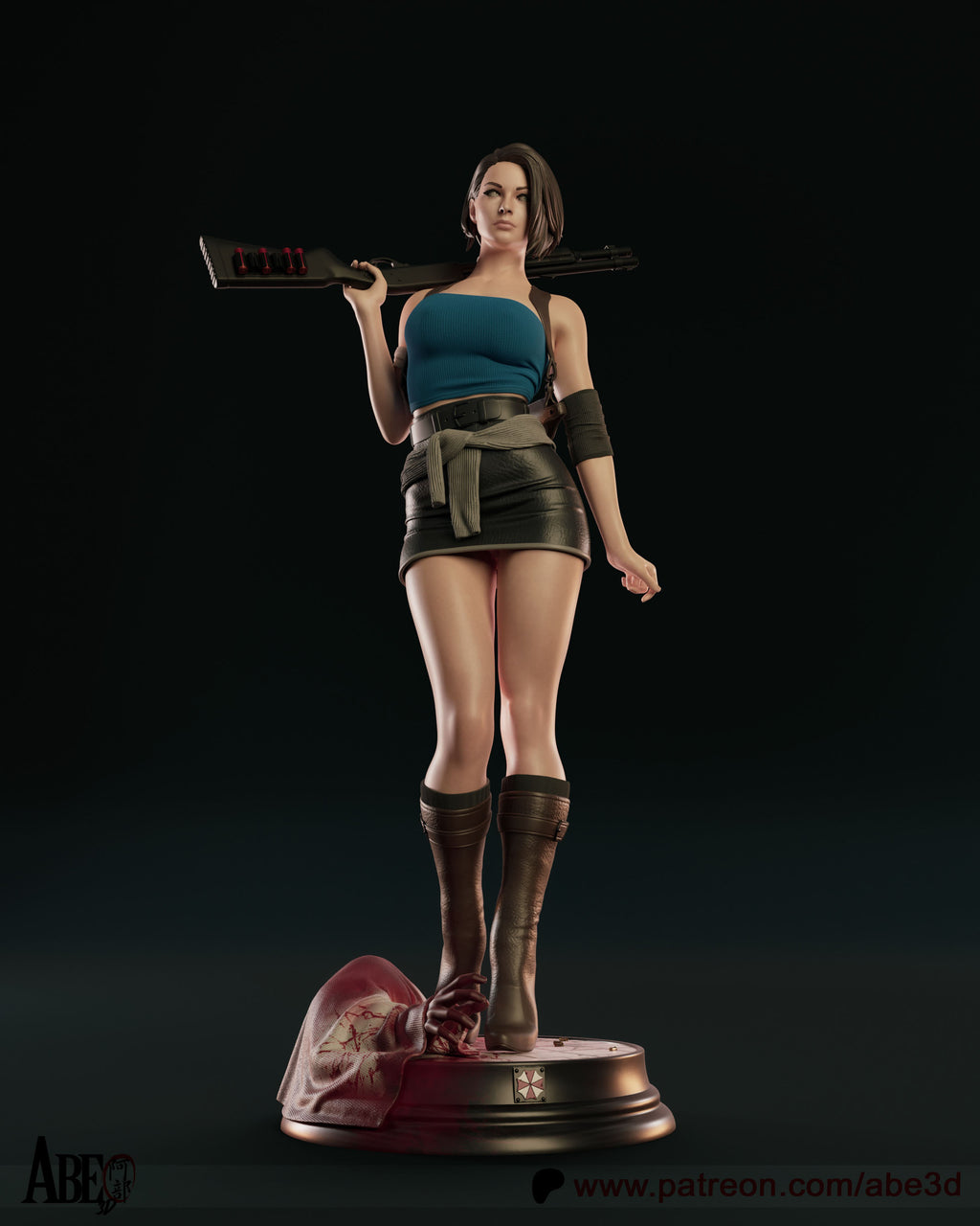 Jill Valentine Statue
