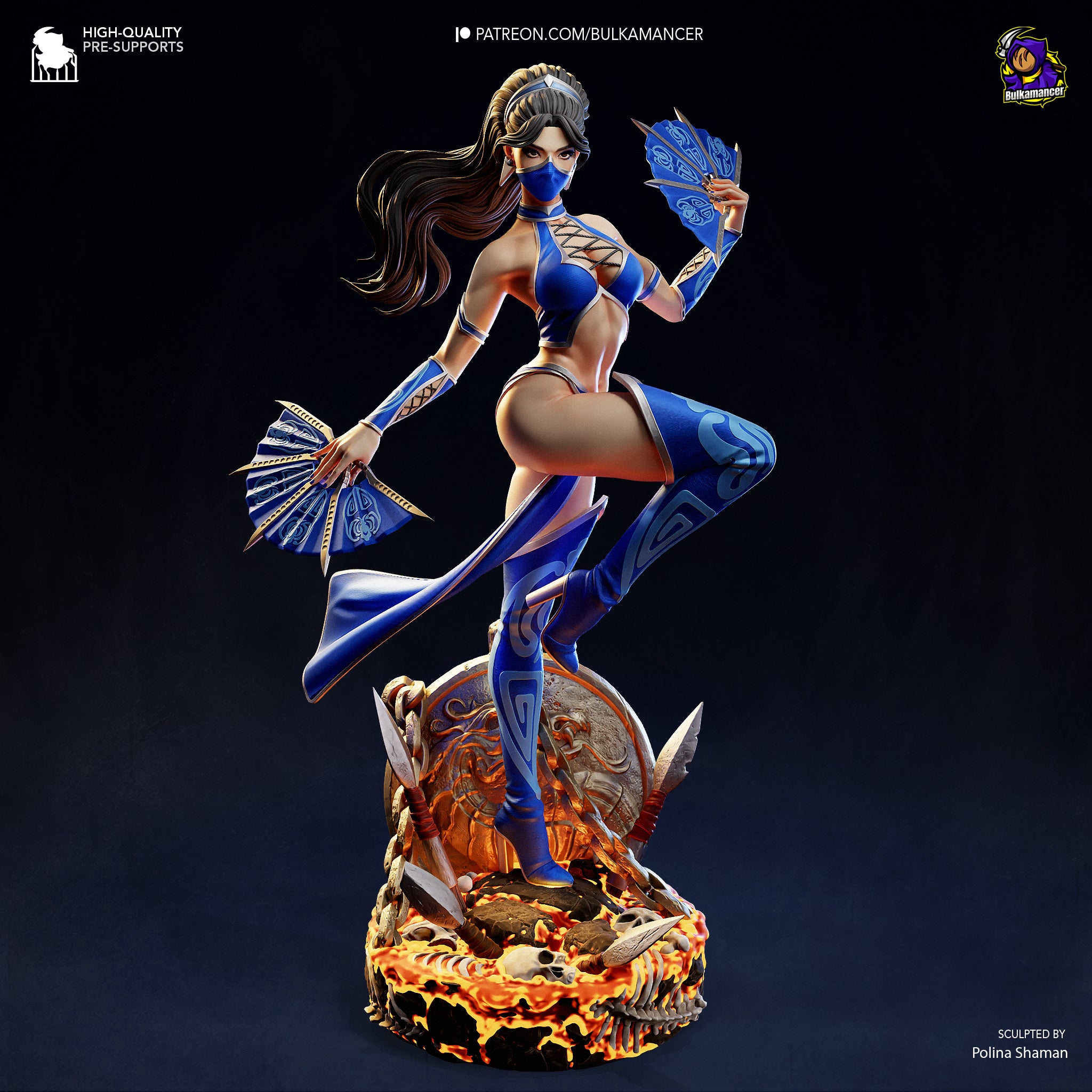 Royal Steelwind Statue